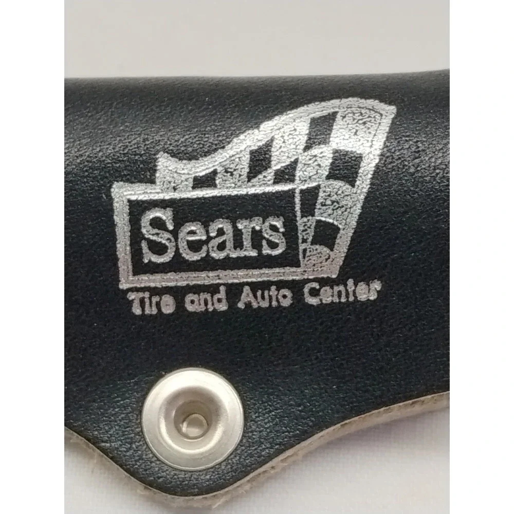 Vintage‎ Sears Tire Auto Center Nail Clipper Die Hard Keychain Set Advertising